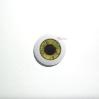 Acrylic Eye 14mm Yellow GF14R12 Acrylic Eye 14mm Yellow GF14R12