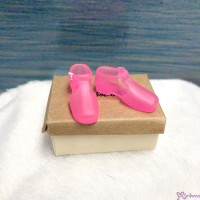 817931 Sekiguchi Momoko 1/6 Size Doll Shoes - T-Strap Ballerina Dance Clear Pink 817931 Sekiguchi Momoko 1/6 Size Doll Shoes - T-Strap Ballerina Dance Clear Pink