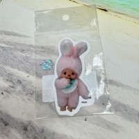 198957 Japan Limited Monchhichi 6cm Sticker - Chimutan 198957 Japan Limited Monchhichi 6cm Sticker - Chimutan