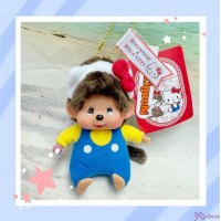 205059 Hello Kitty x Monchhichi Big Head SS Size Mascot - Monchhichi ~ RARE 205059 Hello Kitty x Monchhichi Big Head SS Size Mascot - Monchhichi ~ RARE