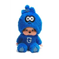 25-O-0012 Japan J-League Soccer Club GAMBA OSAKA x Monchhichi 13cm Keychain Mascot ~ PRE-ORDER 25-O-0012 Japan J-League Soccer Club GAMBA OSAKA x Monchhichi 13cm Keychain Mascot ~ PRE-ORDER