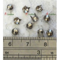 NDA056SLR Doll Dress Making Tools Mini Cone Rivet 4mm Silver NDA056SLR Doll Dress Making Tools Mini Cone Rivet 4mm Silver