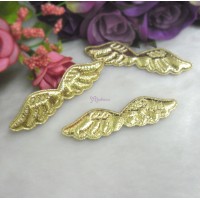 TPS067GLD DIY Crafts 58mm Mini Fabric Angel Wings Gold (3pcs) TPS067GLD DIY Crafts 58mm Mini Fabric Angel Wings Gold (3pcs)